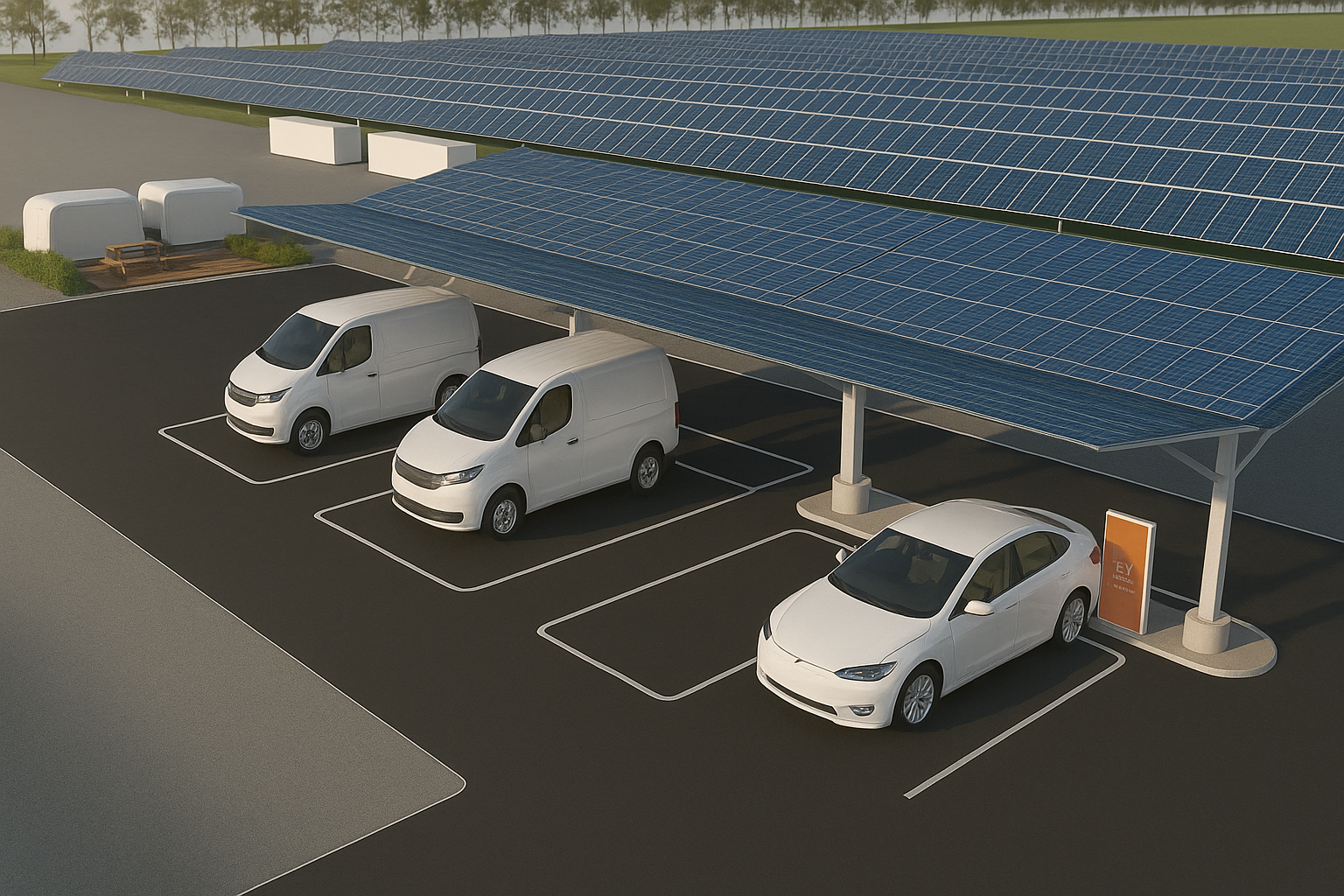 99.5% Uptime Fleet Charging Infrastructure for Delivery Operations 